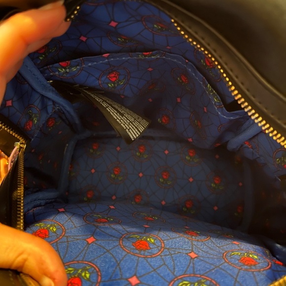 Beauty and the Beast Loungefly Disney Princess Castle Belle Mini Backpack - Picture 2 of 6